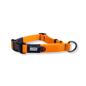 New: Orange Terraflow Waterproof Martingale Dog Collar