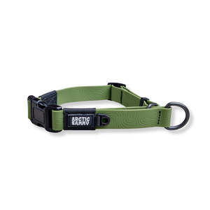 New: Olive Terraflow Waterproof Martingale Dog Collar