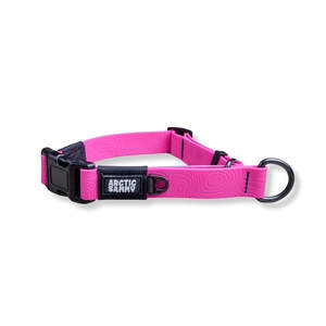 New: Pink Terraflow Waterproof Martingale Dog Collar
