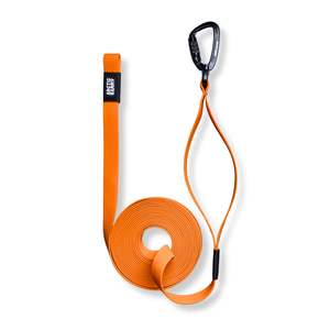 Orange Terraflow Long Line Dog Leash