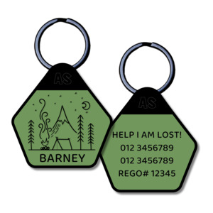 Classic Id Tags: Dog ID Tag - Barney
