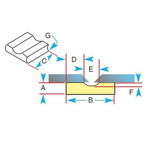 Gullco Ceramic Backing 1G41-R