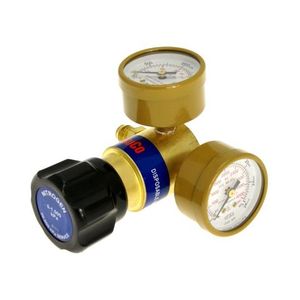 Gas: Mini Regulator with Gauge - Nitrogen