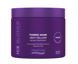 Treatments: Natural Look - Ice Blonde Toning Mask 400ml