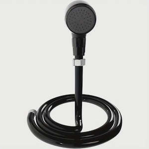 Products: Black Shower Hose and Head