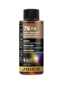 Colouring: Joico - Lumishine Liquid Demi 7N Natural Medium Blonde 60ml