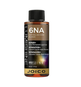 Colouring: Joico - Lumishine Liquid Demi 6NA Natural Ash Dark Blonde 60ml