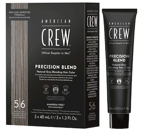 Men 1: American Crew - Precision Blend Shades - Color 5/6 Medium Ash 3x40ml