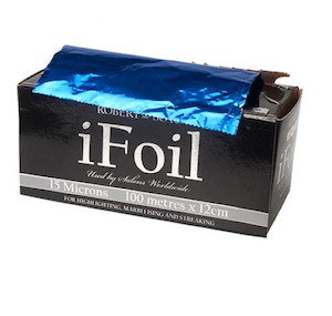 Foils: Robert De Soto - IFoil Blue Aluminium Foil 15 Micron 12cm 100m
