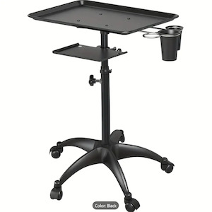 Salon 1: Adjustable Height Salon Tray on Wheels