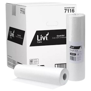 Livi - Paper Perforated Couch Roll 50m