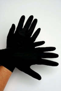 Glide - Small Reusable Black Gloves 24pk
