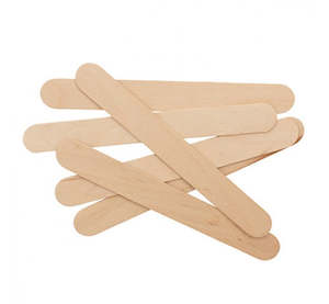 BeautyPRO - Wooden Applicator Waxing Spatulas Large 100pc