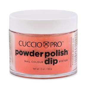 Dipping Systems: Cuccio Pro - Orange with Gold Mica Dip Powder 1.6oz