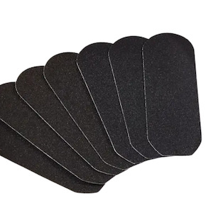 Files Nail Tools: Black Pedi File 120 Grit Refills Large 30pk