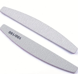 Files Nail Tools: Purple Halfmoon Speedy File 100/180