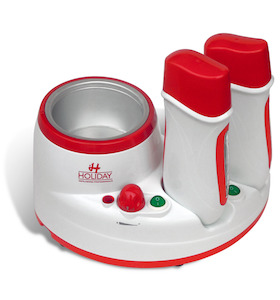 Beauty Electrical: AMIATA Combined Wax Warmer for 800 ml jar + 2 cartridge warmers