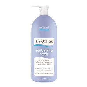 Manicure Pedicure: Natural Look - Hand & Nail Softening Soak 1000ml