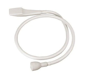 Plastic Hose & Hand Shower (White)