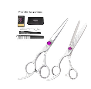 Scissors: Washi Silver Dragon Lefty 5.5" Set