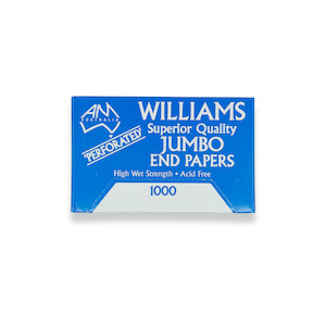 Perming Accessories 1: Williams - Jumbo Perm Papers 1000pk