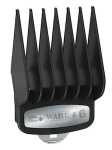 Clippers Trimmers: Wahl Premium Attachment Comb #6