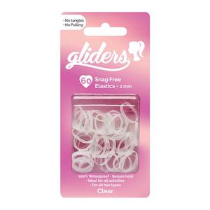 Hair Ties 1: Freestyle - Snag Free 2mm Hair Ties / Clear