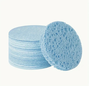 Compressed Facial Sponges 20pk - Blue