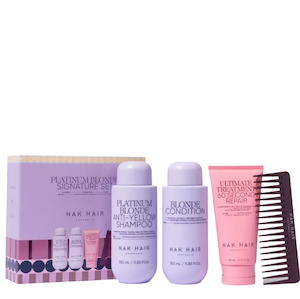 Featured Brands: Nak - Signature Holiday Platinum Blonde Trio 2025