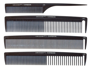 Hair: Cricket - Carbon Comb Stylist 4pc Pack - 1 of each style