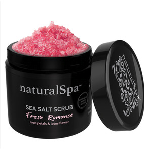 All Beauty: Natural Spa - Fresh Romance Sea Salt Scrub 250g