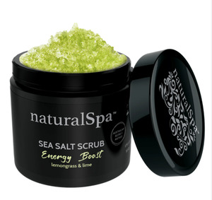 All Beauty: Natural Spa - Energy Boost Sea Salt Scrub 250g