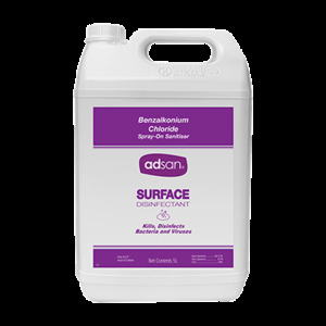 Adsan Surface Disinfectant BAC+ 5 Litre Refill Ardrich Limited