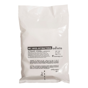 Products: Wet Wipe Refill Antimicrobial with 70% Alcohol