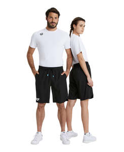 Arena Team Unisex Panel Bermuda - Black