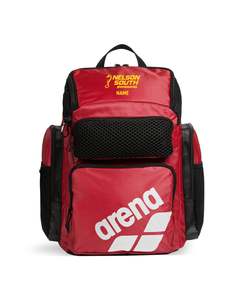 Nelson South Swimming: Nelson South One Go Backpack 45 - Red