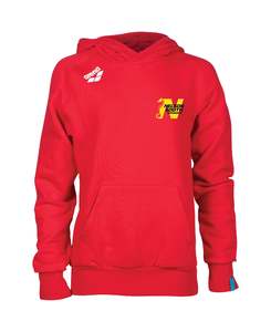 Nelson South Swimming: Nelson South Jr Team Hood Sweater - Red