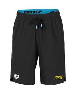 Nelson South Swimming: Nelson South Unisex Panel Bermuda - Black