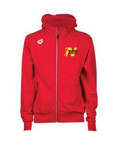 Nelson South Unisex Hooded Panel Jacket - Red