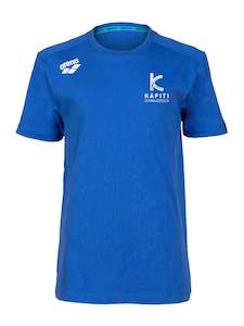 Kapiti Gymnastics Team Jr Panel T-Shirt - Royal