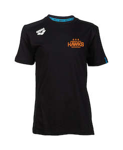 Harbour City Hawks: Harbour City Hawks Team Jr Paneled T-Shirt - Black