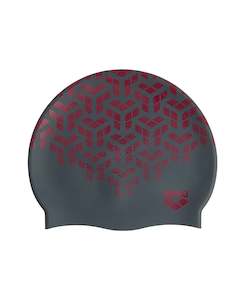 Arena Silicone Swim Cap Print 2 - Kikko