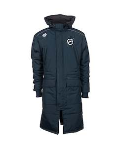Parnell Swim Club: Parnell Unisex Solid Team Parka - Navy