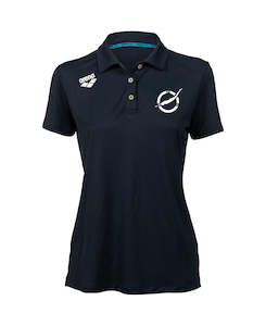 Parnell Swim Club: Parnell Women's Solid Coach's Polo - Navy