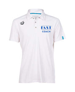 Fast Swim Team: Fast Swim Team Unisex Polo Shirt Solid - Coach