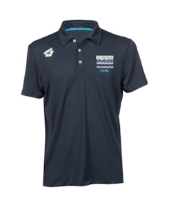 Ice Breaker Aquatics: Ice Breaker Aquatics Unisex Polo Shirt Solid - Competitive