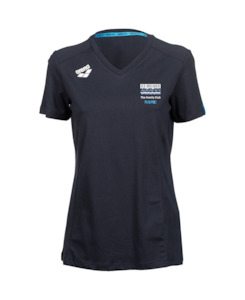 Ice Breaker Aquatics Women's Panel T-Shirt - Navy