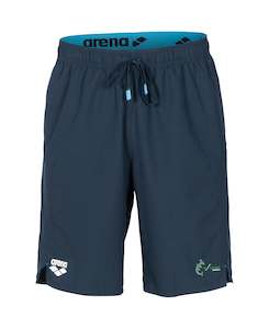 Te Arawa Swim Club: Te Arawa Unisex Panel Bermuda - Navy