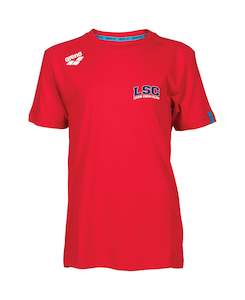 Levin Swimming Club Team T-Shirt Panel JR - Red