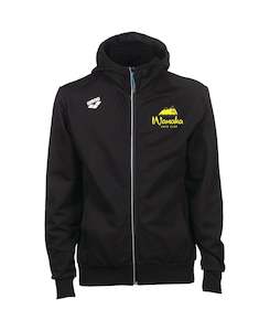 Wanaka Swim Club: Wanaka Unisex Hooded Panel Jacket - Black